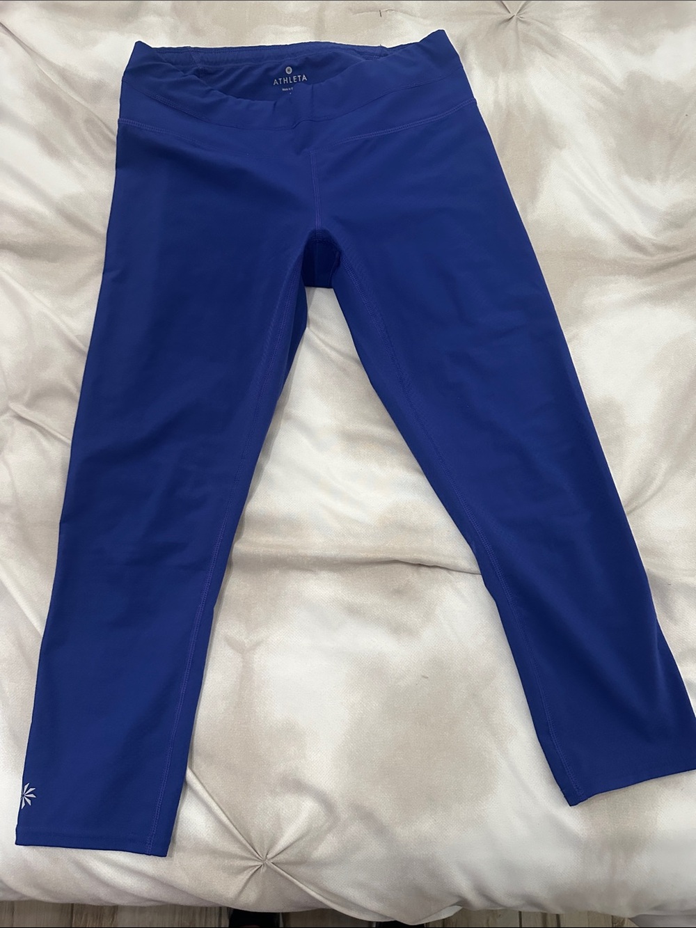 Athleta Girls' Royal Blue Performance Leggings